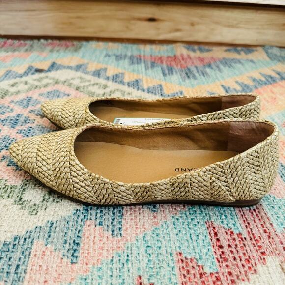 💚 Lucky Brand | Avelly Macrame Wicker flats - Picture 3 of 4